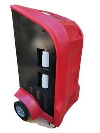 Red AC Refrigerant Recovery Machine 10 ~ 50 Min Waktu Pembilasan Untuk Mobil