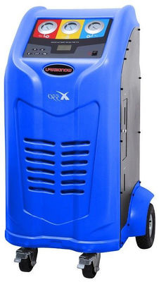kualitas  Blue Large Refrigerant Recovery Machine X550 Fan And Condensor pabrik