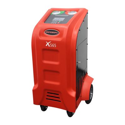 Mesin daur ulang pendingin mesin pemulihan AC dengan tampilan led X565