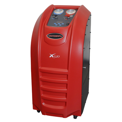 Mesin Pemulihan Refrigerant Mobil ABS Merah Dengan Skala Elektronik