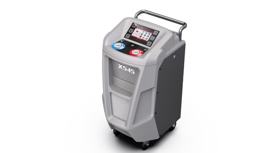 X545 Grey R134a AC Refrigerant Recovery Machine Layar Sentuh Mudah Mengganti Bagian